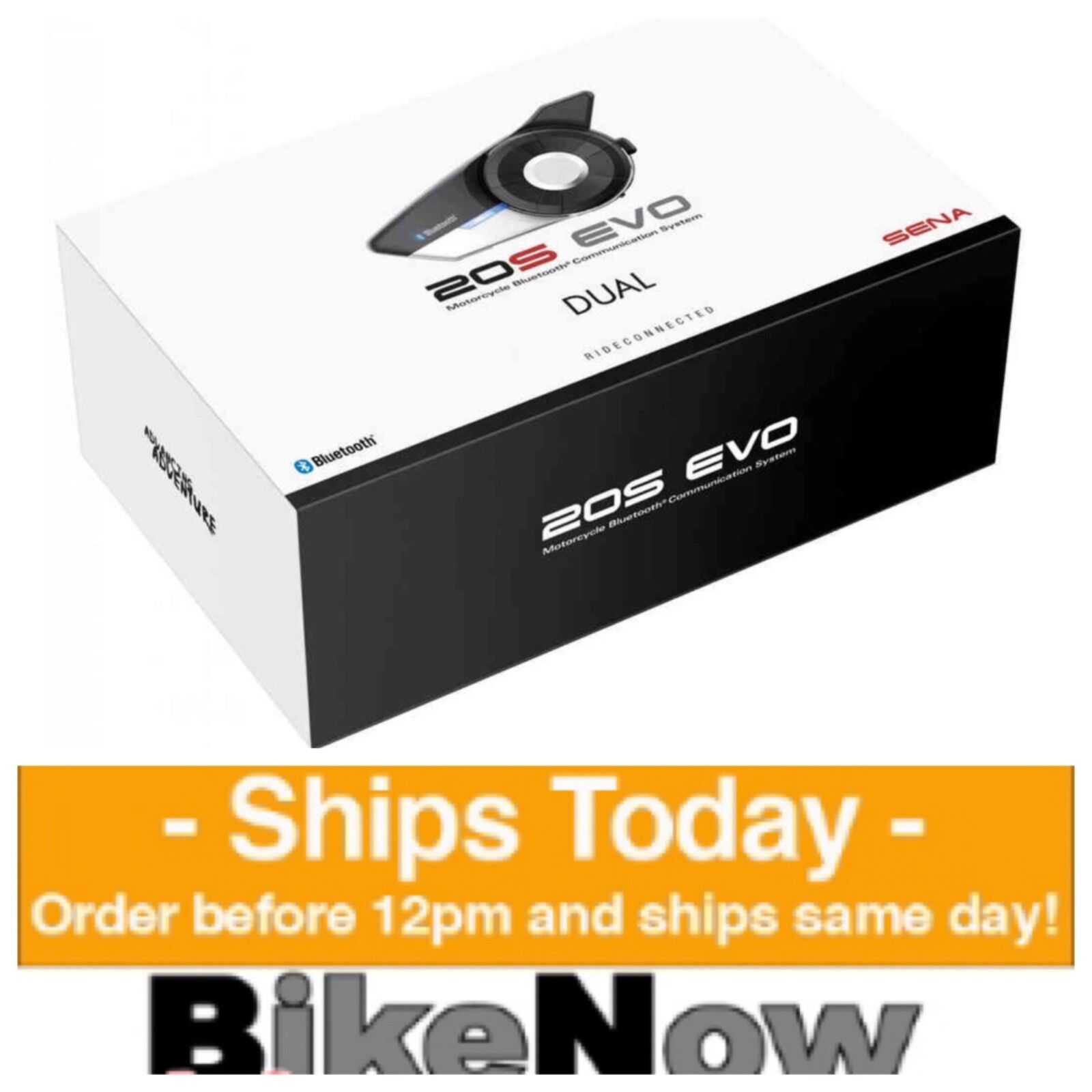 Sena 20S EVO Dual Pack Motorcycle Helmet Headset Intercom