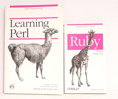 Learning perl / Ruby Pocket Reference, englisch