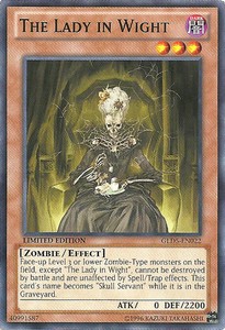 The Lady in Wight - GLD5-EN022 - Common - Limited Edition x1 - Near Mint