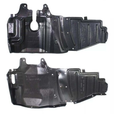 New Engine Splash Shield Left & Right Side For 2002-2007 Mitsubishi Lancer 2Pc