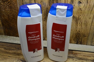 Amazon Basics 2-in-1 Dandruff Shampoo and Conditioner for Men