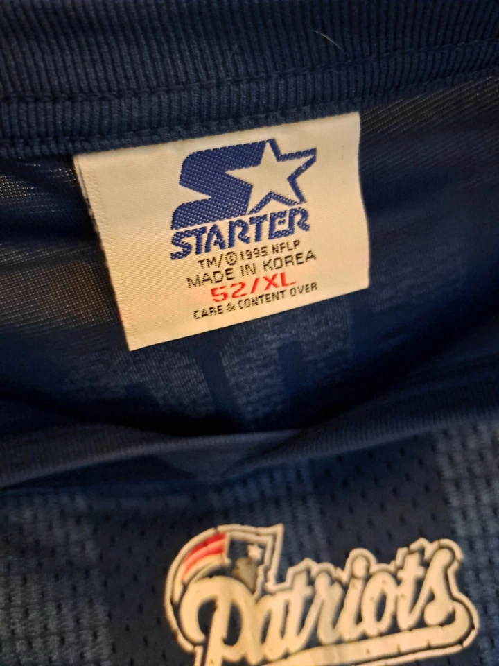 Camiseta De Colección Starter Drew Bledsoe New England Patriots #11 Auténtica Para Hombre XL USADA EN EXCELENTE ESTADO Foto 3 de 4