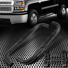 BLACK SIDE STEPS NERF BARS RUNNING BOARD FOR 99-18 CHEVY SILVERADO REGULAR CAB