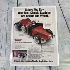 1990 Franklin Mint Stutz Speedster Roadster Vtg Print Adposter Art Magazine Pg 1990 Franklin Mint Stutz Speedster Roadster Vtg Print Adposter Art Magazine Pg