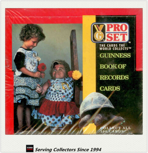 1992 Guinness Book Of Records Trading Cards Factory Box (36 packs) - Picture 1 of 1