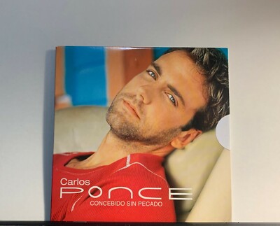 Carlos Ponce - Concebido Sin Pecado (CD, Single, Promo) 2002