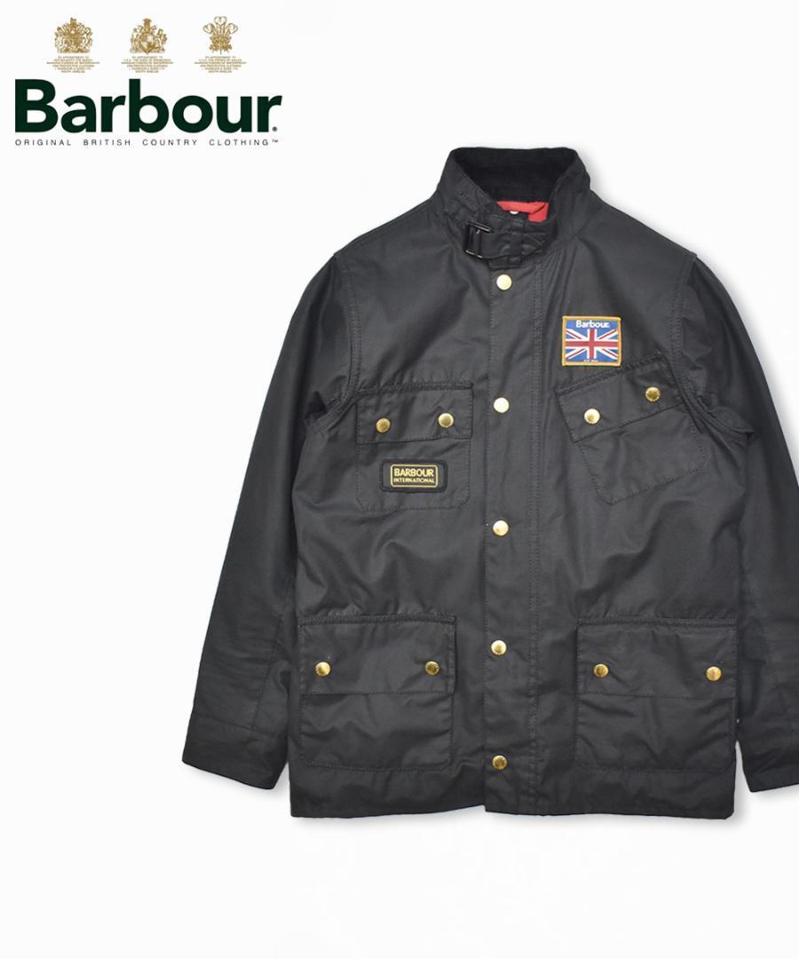 Chaqueta Barbour Union Jack International Niños Talla L, Estado Nuevo