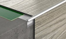 LVT OUTER CORNER 90 cm   35.49'' 5 mm VINYL FLOORING STAIR NOSING EDGE PROFILE