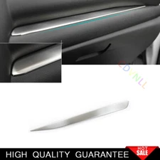 For Honda Fit/Jazz 2014-2020 Silver Titanium Co-Pilot Dashboard Strip Cover Trim