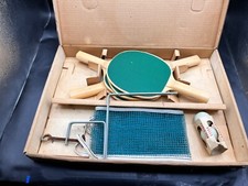 Vintage Table Tennis/Ping Pong Set Complete in Box Hawthorne Montgomery Ward