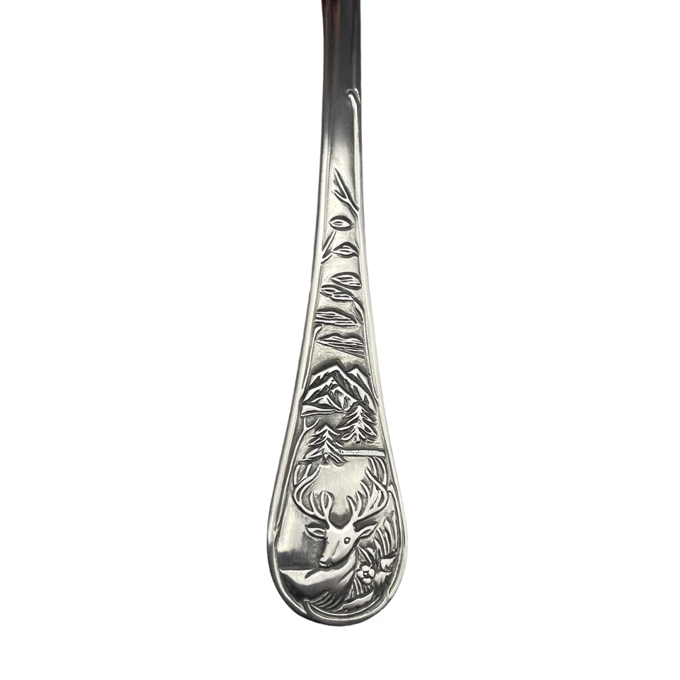 Cambridge Silversmiths 18/0 Stainless DEER Flatware - Silverware New Your Choice