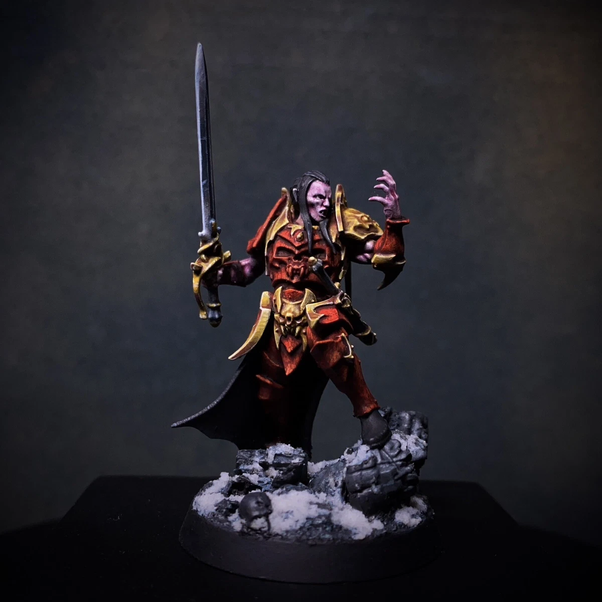 MORDHEIM VAMPIRE WARHAMMER Fantasy Undead The Old le Monde Counts Hallebarde EUR 52,03 - FR
