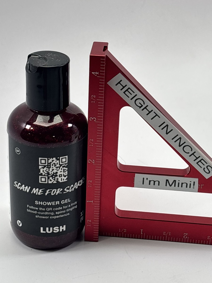 LUSH サブスク　シャワーBOX Lush Scan Me For Scares Shower Gel 3.3oz Sealed TRAVEL SIZE
