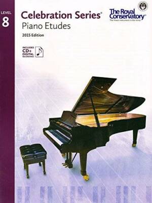 C5S08 - Royal Conservatory Celebration Series - Piano Etudes Level 8 Book - GOOD