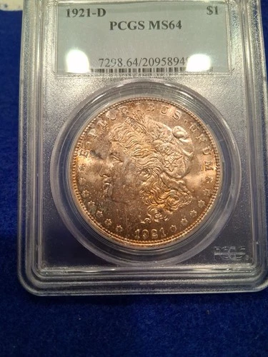 1921-D PCGS MS64 Morgan Dollar (#20958949)