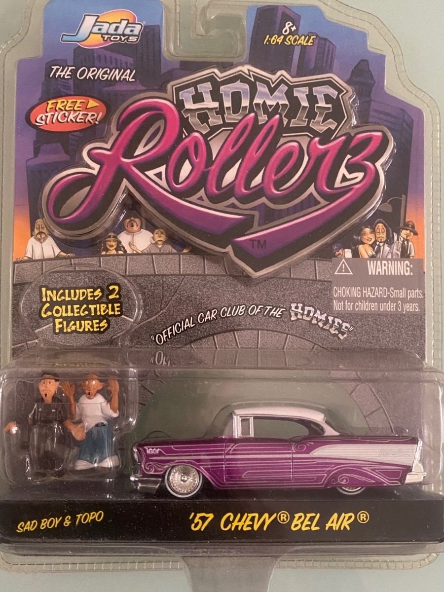 【希少・未開封】Jada Toys 1/64 Homie Rollerz セット Jada Toys 1:64 Scale Homie Rollerz Car - '65 Chevy Impala