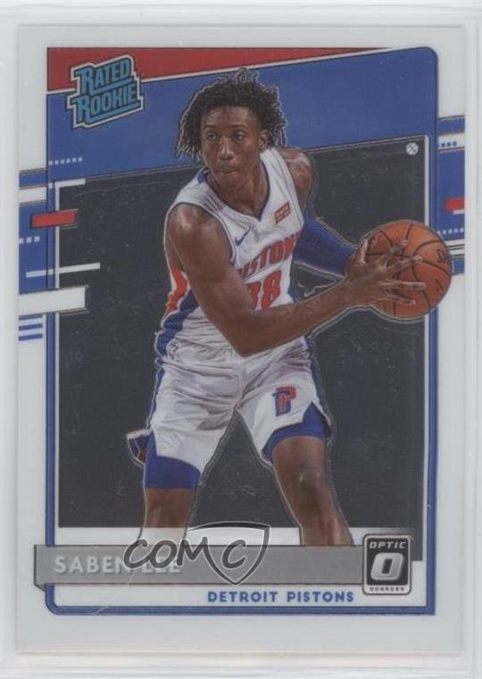 2020-21 Panini Donruss Optic Rated Rookie Saben Lee #191 Rookie RC