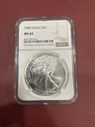 1989 1 oz. …999 American Eagle NGC MS69