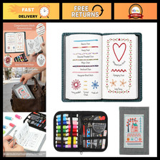 Embroidery Stitch Book Kit - 106 Patterns, 86 PCS Tools  Tutorials, DIY Craft