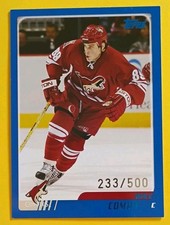 2003-04 TOPPS BLUE PARALLEL #TT75 MIKE COMRIE /500