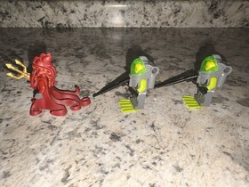 LEGO Atlantis: GATEWAY OF THE SQUID 8061 99% Complete (Missing Gold Chest)