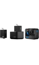 GoPro Enduro Dual Battery Charger & Battery Compatible with HERO12,HERO11,HERO10