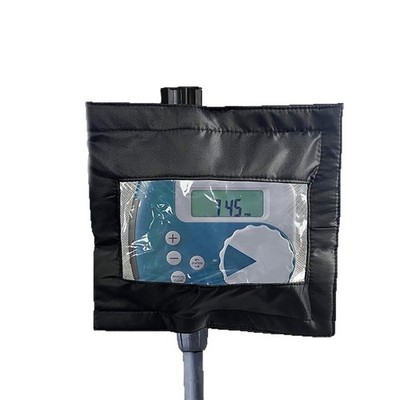Easy Slip On Schlauch Timer Abdeckung mit transparenter Front f��r Wasserhahnsch