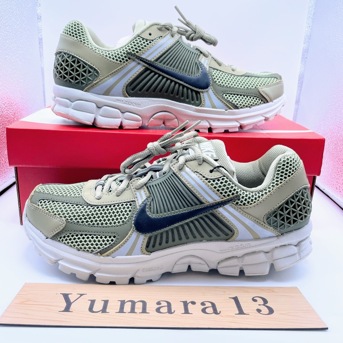 Nike Zoom Vomero 5 Neutral Olive Light Bone FJ1915-200 Men's Size