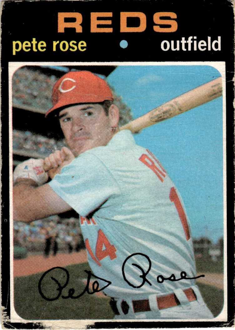 1971 O-Pee-Chee Pete Rose Cincinnati Reds #100