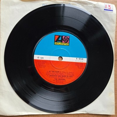 THE DRIFTERS At The Club/Memories Are Mad Of This R&B 45 7'' UK Import Record