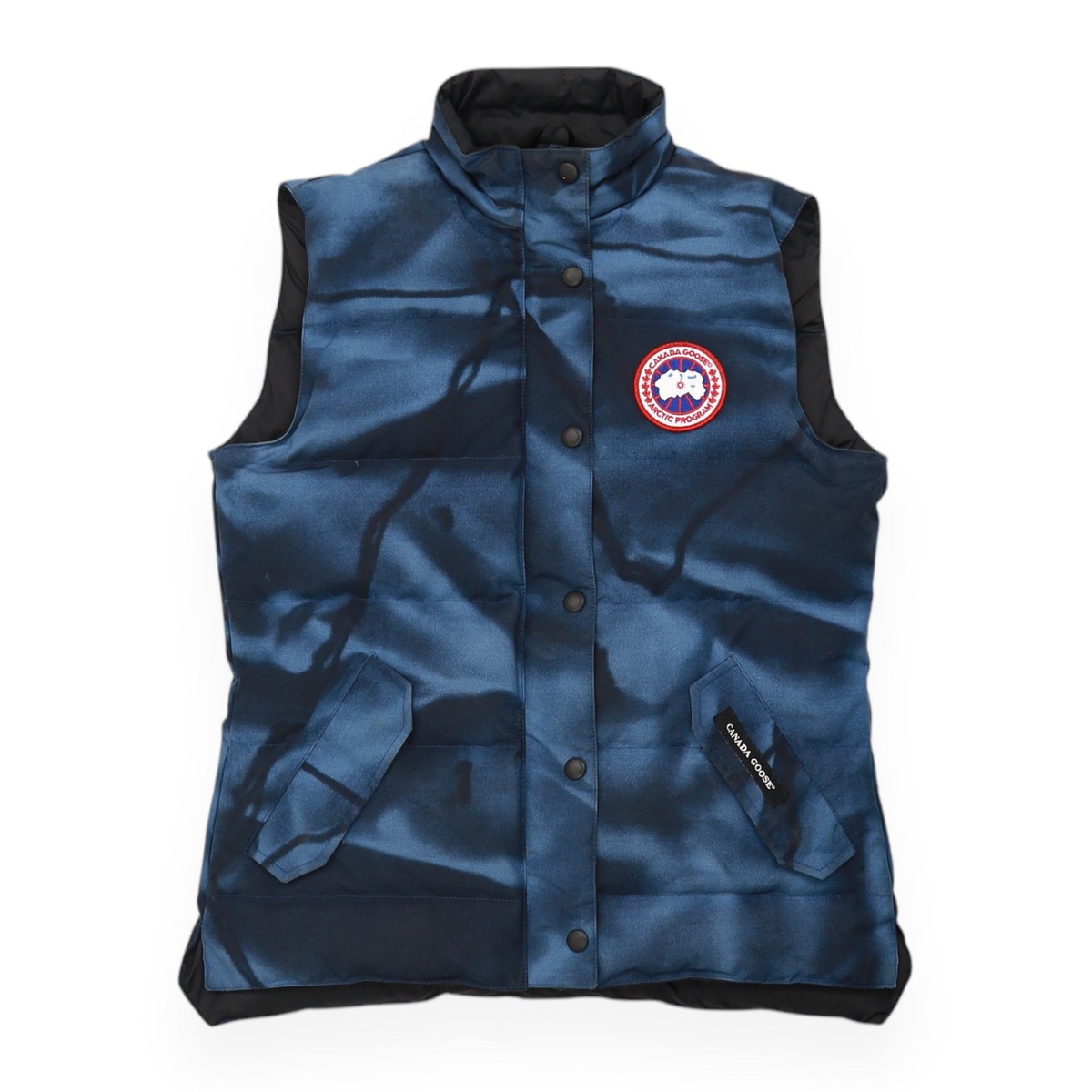 Canada Goose Freestyle Camo Gilet Size Medium Blue UK