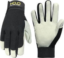 HANDLANDY Work Gloves for Men  Women, Utility Mechanic Working Gloves Touch Scr