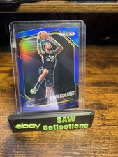 JOHN COLLINS BLUE PRIZM /199 UTAH JAZZ 2024-25 PANINI PRIZM BLACK BASKETBALL
