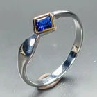Fashion ring Iolite Ring 925 Sterling Silver Size 8.5 /R469587