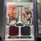 2024 Panini Contenders - Rookie Ticket Dual Swatches Drake Maye, Jayden Daniels
