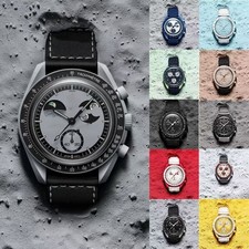 For Ω Hot Sale Joint Space Watch Quartz Men's Watch and Women's Watch 2025