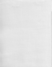 Zweigart Aida 14ct 18x21 White Fabric