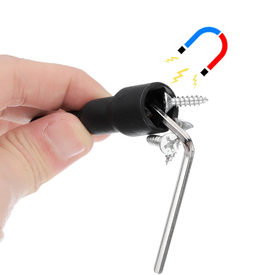 3Pcs Magnetic Nut Driver 3/8" x 1/4" Long Hex Shank - Image 4 of 4