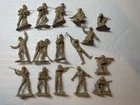 Marx Desert Fox 54mm Tan GIs Playset Soldiers Reissues