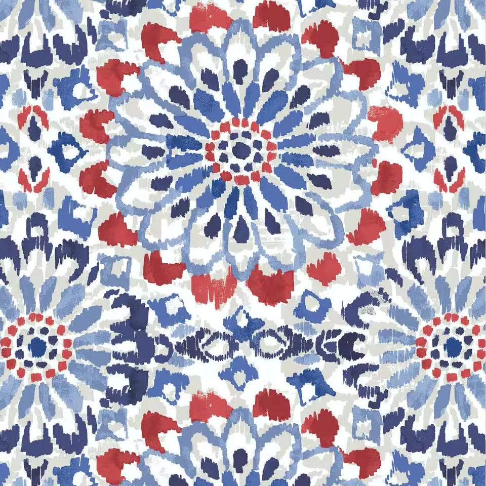 24 In. X 24 In. 2-Piece Deep Seating Outdoor Lounge Chair Cushion in Clark Blue - Image 3 of 4