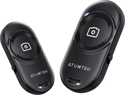 ATUMTEK Bluetooth Kamera-Fernbedienung (2Er-Pack), Bluetooth 5.2 Fernauslöser Mi