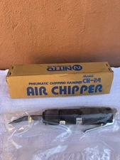 Nitto Kohki CH-24 Pneumatic Air Chipper Chipping Hammer 85psi, 6000 SPM, 1/2"