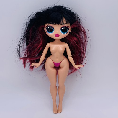 #ad LOL Surprise OMG Spicy Babe 9” Fashion Doll Black Red Hair MGA 2019 Nude $13.95