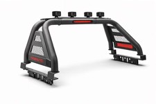 Tkmauto Srb-m017 Black Sport Bar Roll Bar W Rear Light For Mid-size Trucks
