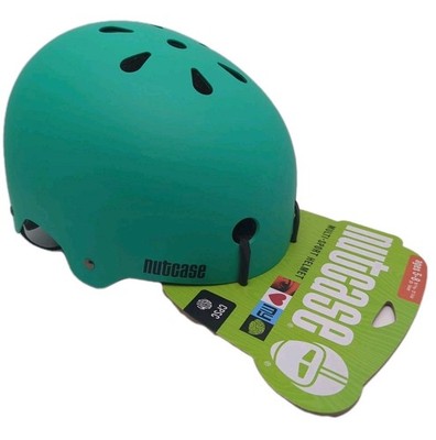 Nutcase Multi-Sport Helmet Fresh Green (Teal) Youth Ages 5-8 19.7-21.25in