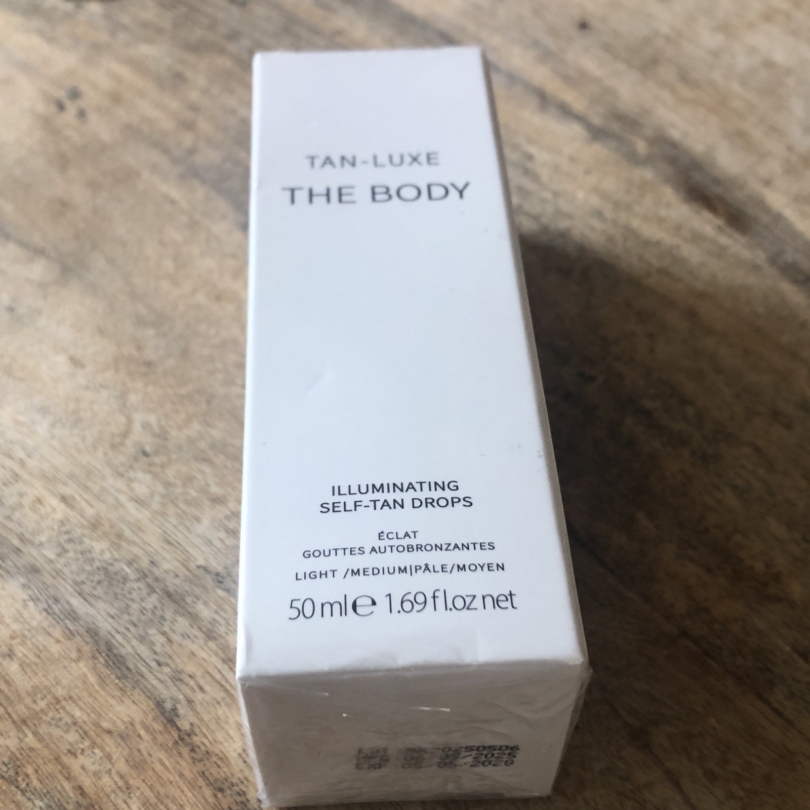 Tan Luxe The Body Illuminating Self Tan Drops ~ Light Medium ~ 95 ml /3.21 oz