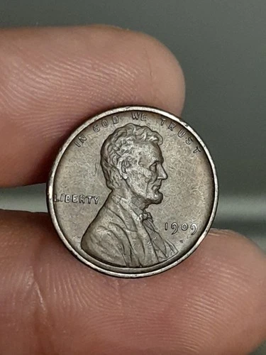 1909 VDB Lincoln Wheat Cent AU/UNC #9