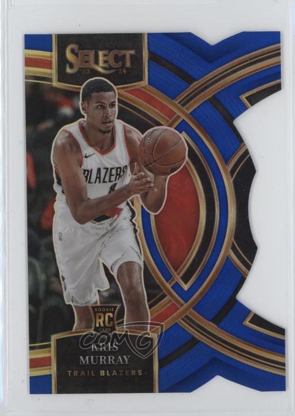 2023 Panini Select Premier Level Blue Prizm Die-Cut 61/249 Kris Murray #120 09wc