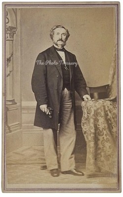 CDV NEW YORK FENIAN IRISCHER NATIONALIST STEPHEN JOSEPH MEANY POLITISCHER GEFANGENER 