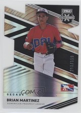 2020 Panini Elite Extra Edition 203rd Decade Die-Cut 201/203 Brian Martinez 0ne3